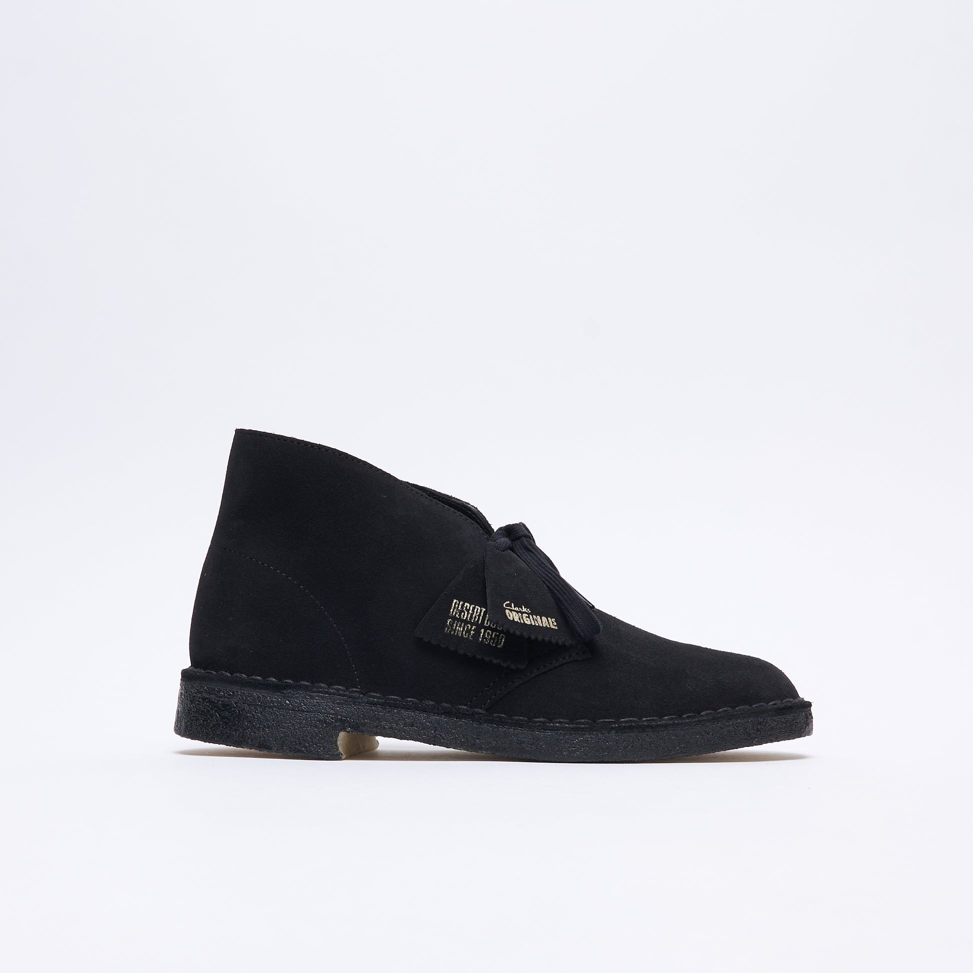 Clarks Originals - Desert Boot Suede (Black)
