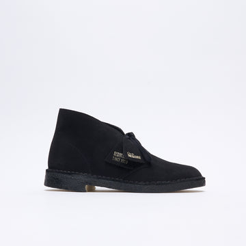 Clarks Originals - Desert Boot Suede (Black)