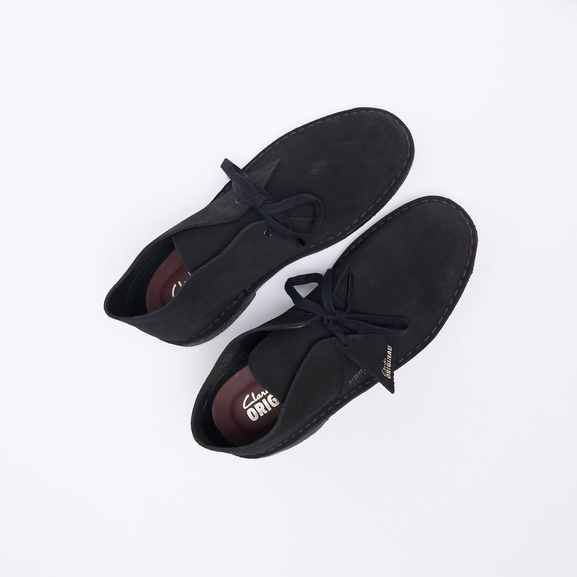 Clarks Originals - Desert Boot Suede (Black)