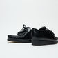 Clarks Originals - Wallabee Hi Shine Leather (Black)