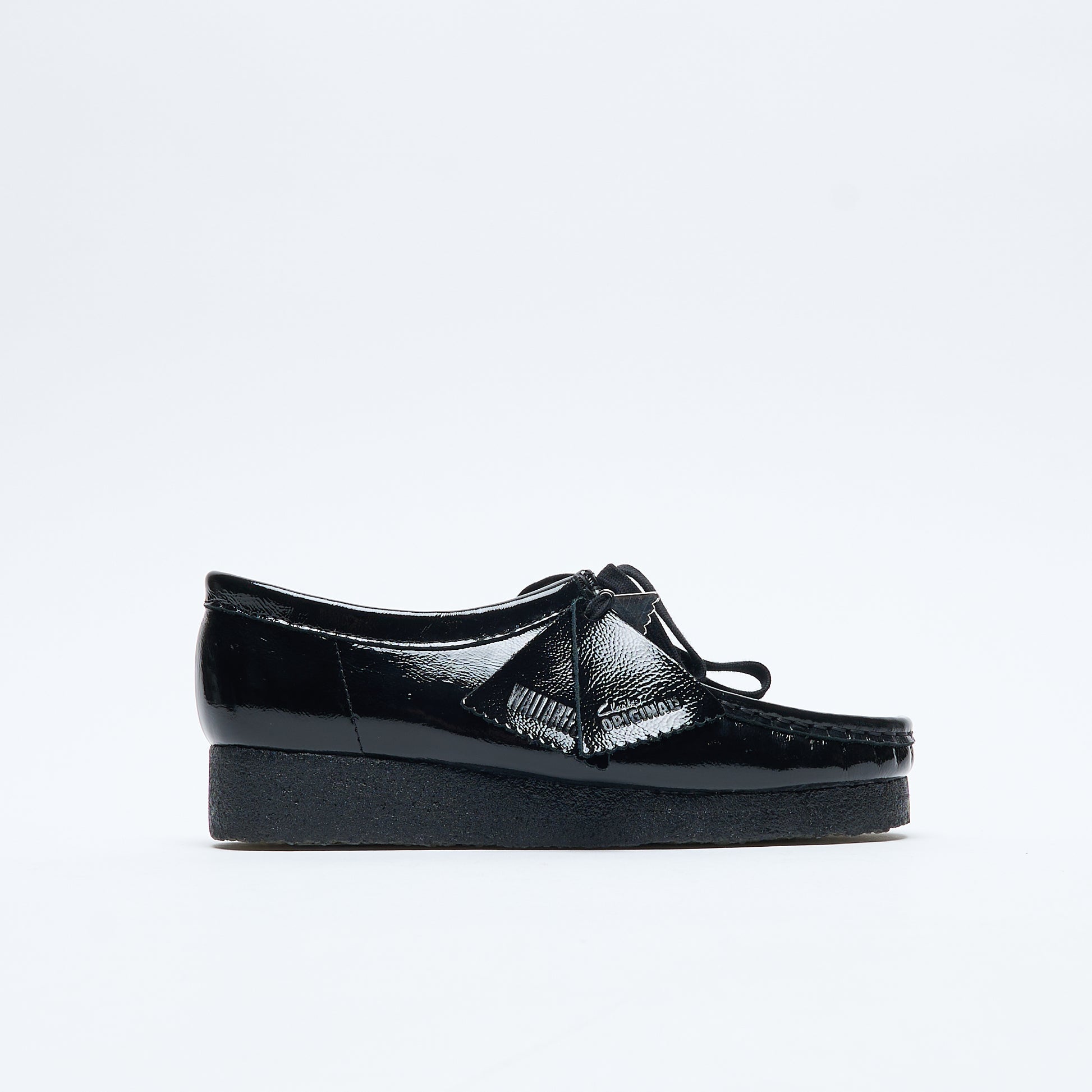 Clarks Originals - Women Wallabee Black Patent 