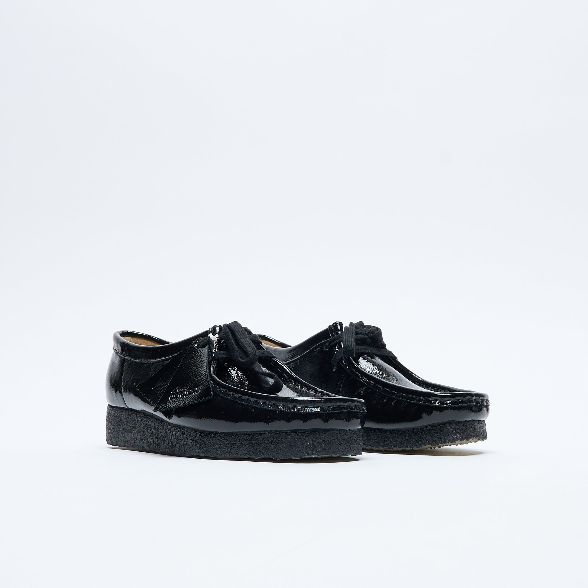 Clarks Originals - Women Wallabee Black Patent 