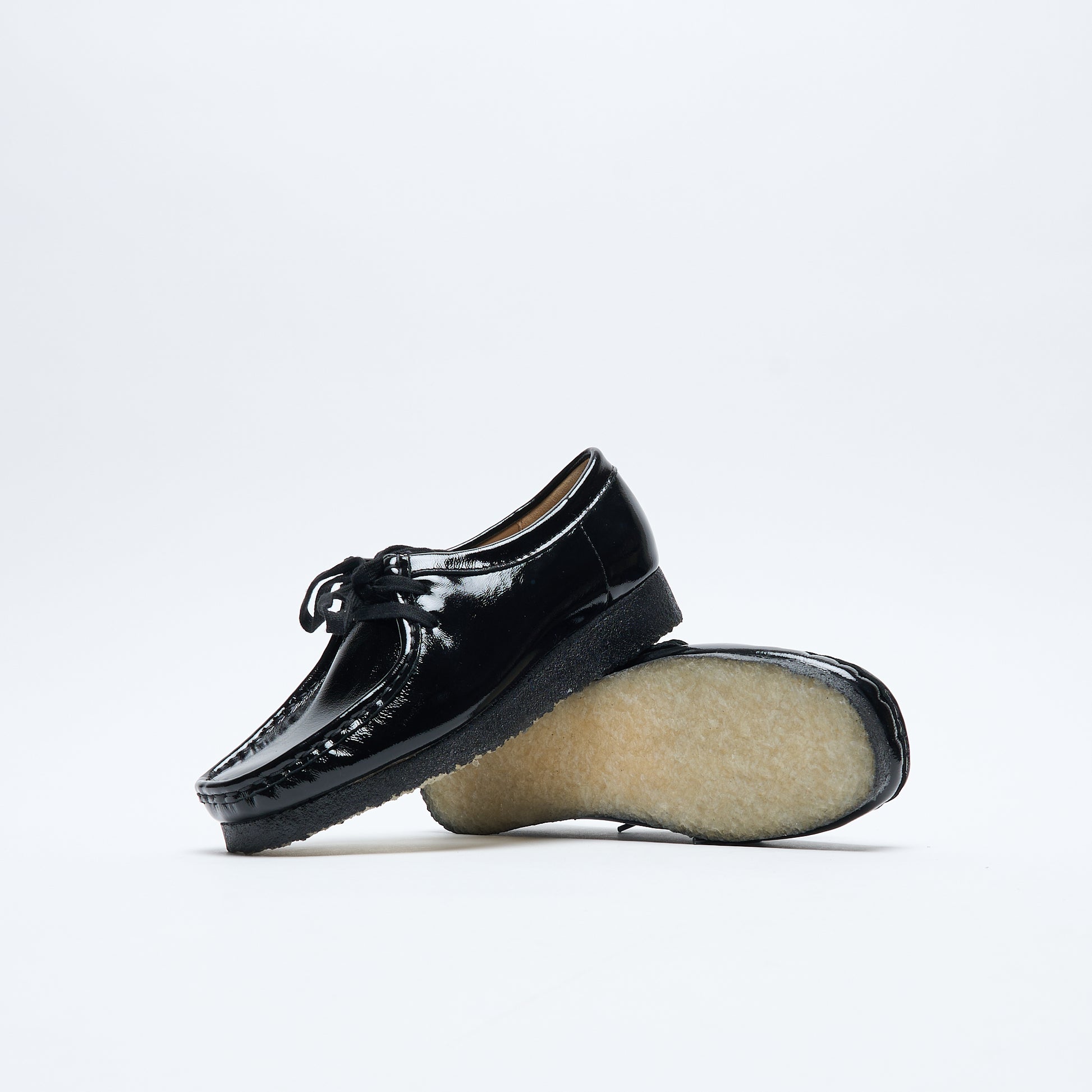 Clarks Originals - Women Wallabee Black Patent 