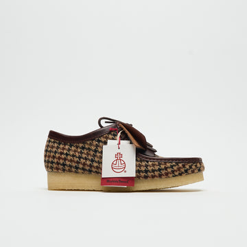 Harris Tweed x Clarks Originals - Wallabee  (Brown Tweed Combo)