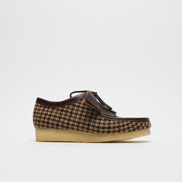 Harris Tweed x Clarks Originals - Wallabee  (Brown Tweed Combo)