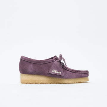 Clarks Originals - Wallabee Women Suede (Plum Suede)