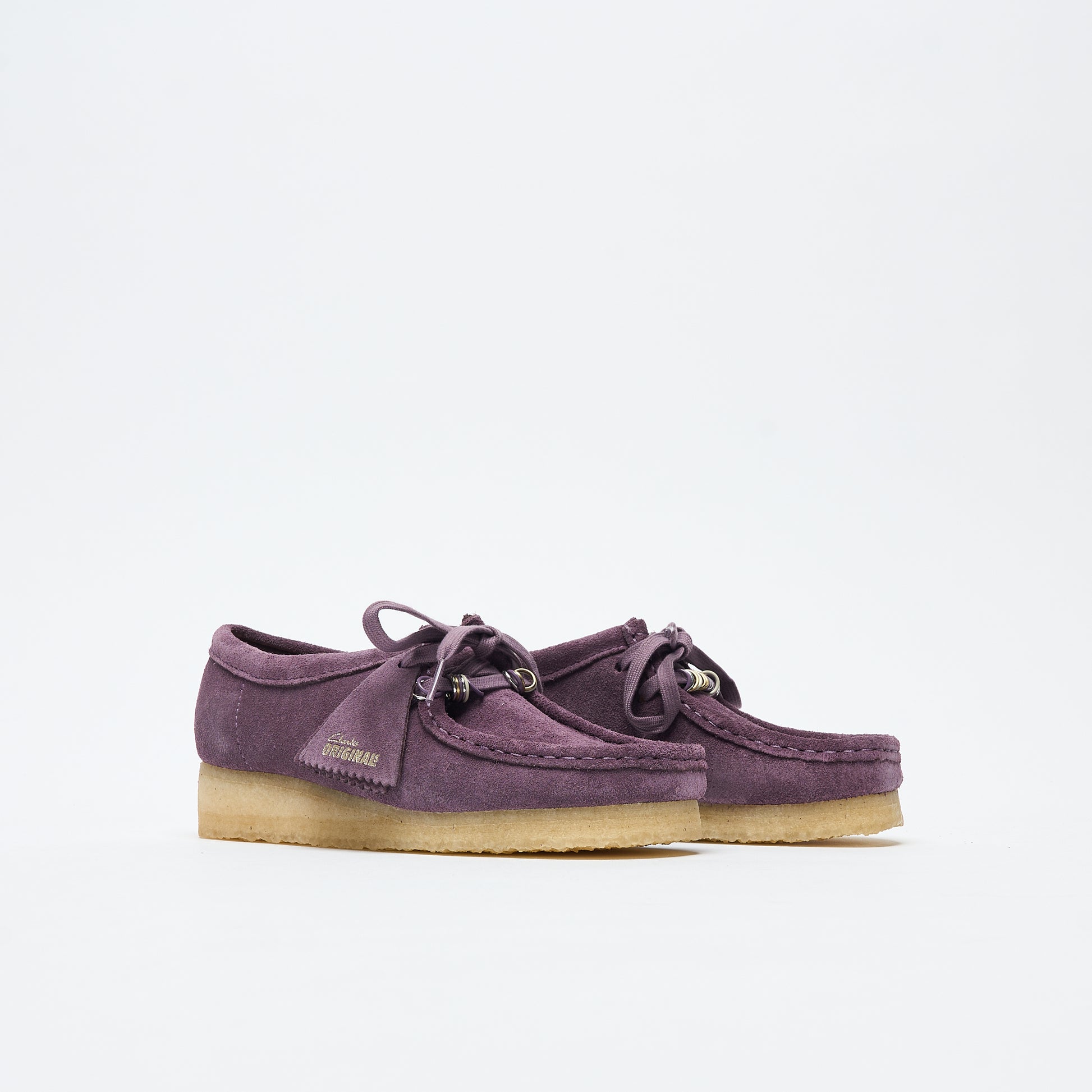 Clarks Originals - Wallabee Women Suede (Plum Suede)