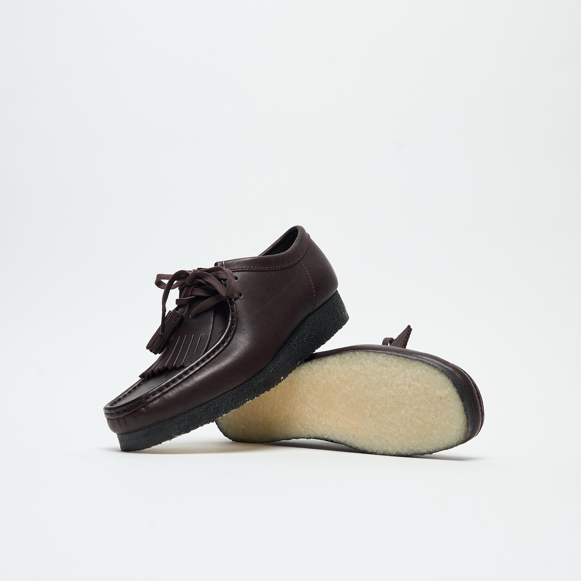 Clarks Originals - Wallabee Leather (Purple Grape)
