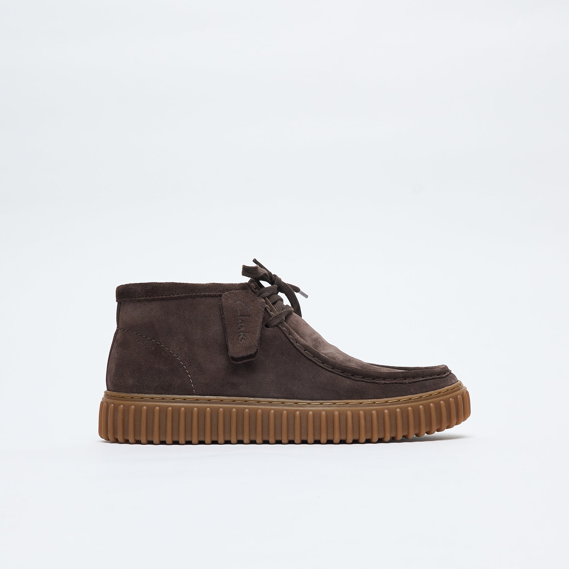 Clarks Signature - Torhill Hi Suede (Dark Brown)