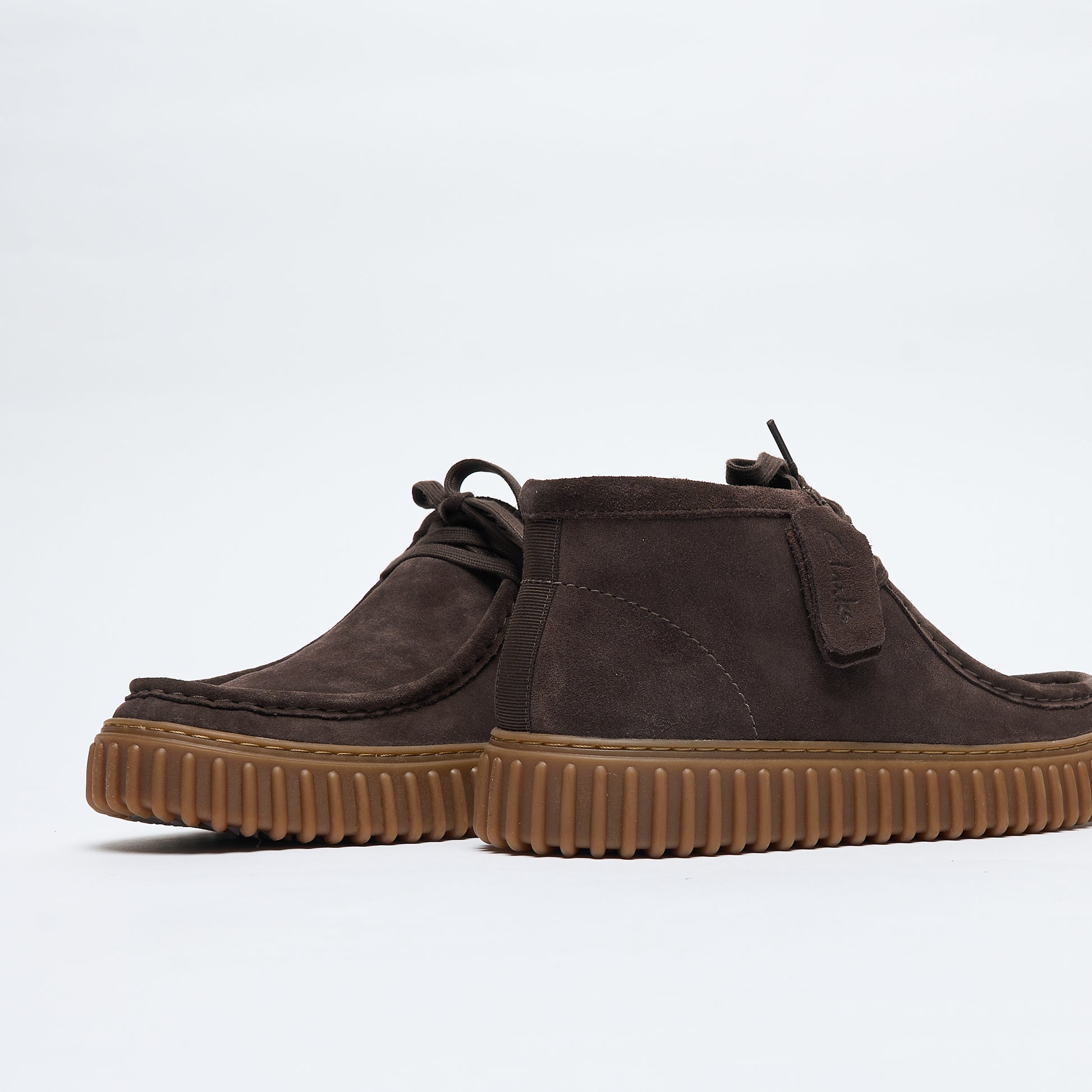 Clarks Signature - Torhill Hi Suede (Dark Brown)