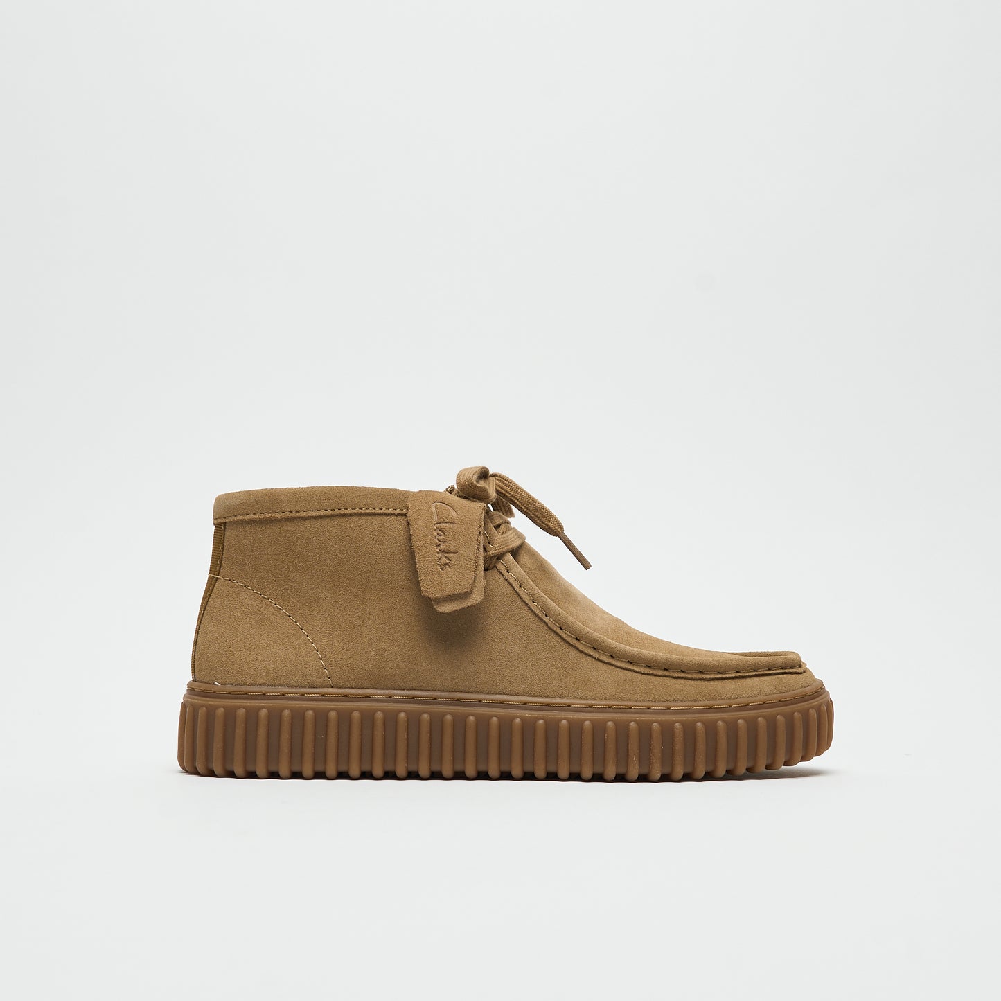 Clarks Signature - Torhill Hi Suede (Dark Sand Suede)