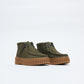 Clarks Signature - Women Torhill Moss (Dark Green Nub)