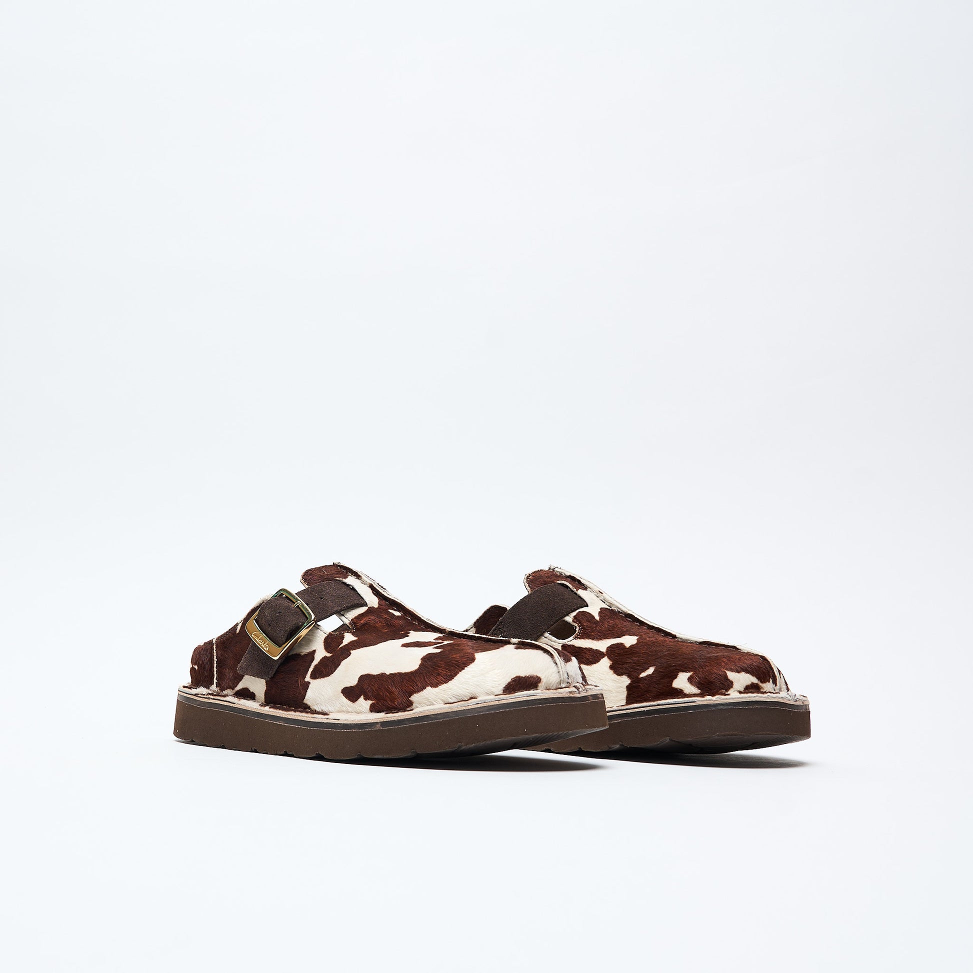 Clarks Originals - Solsbury Mule (Cow Print)
