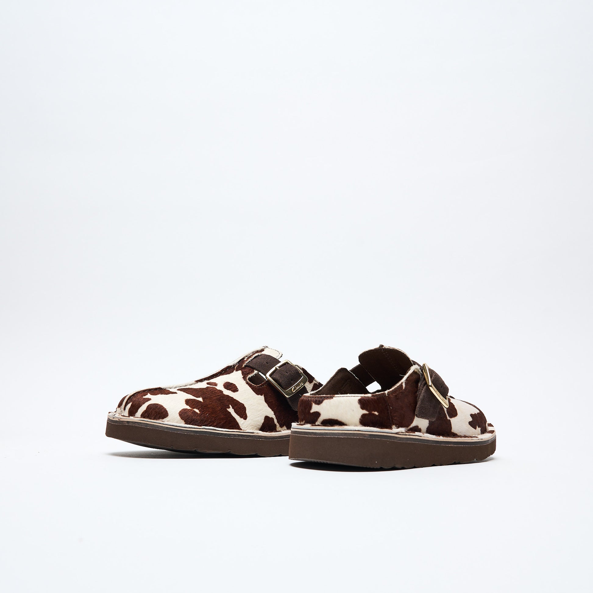 Clarks Originals - Solsbury Mule (Cow Print)