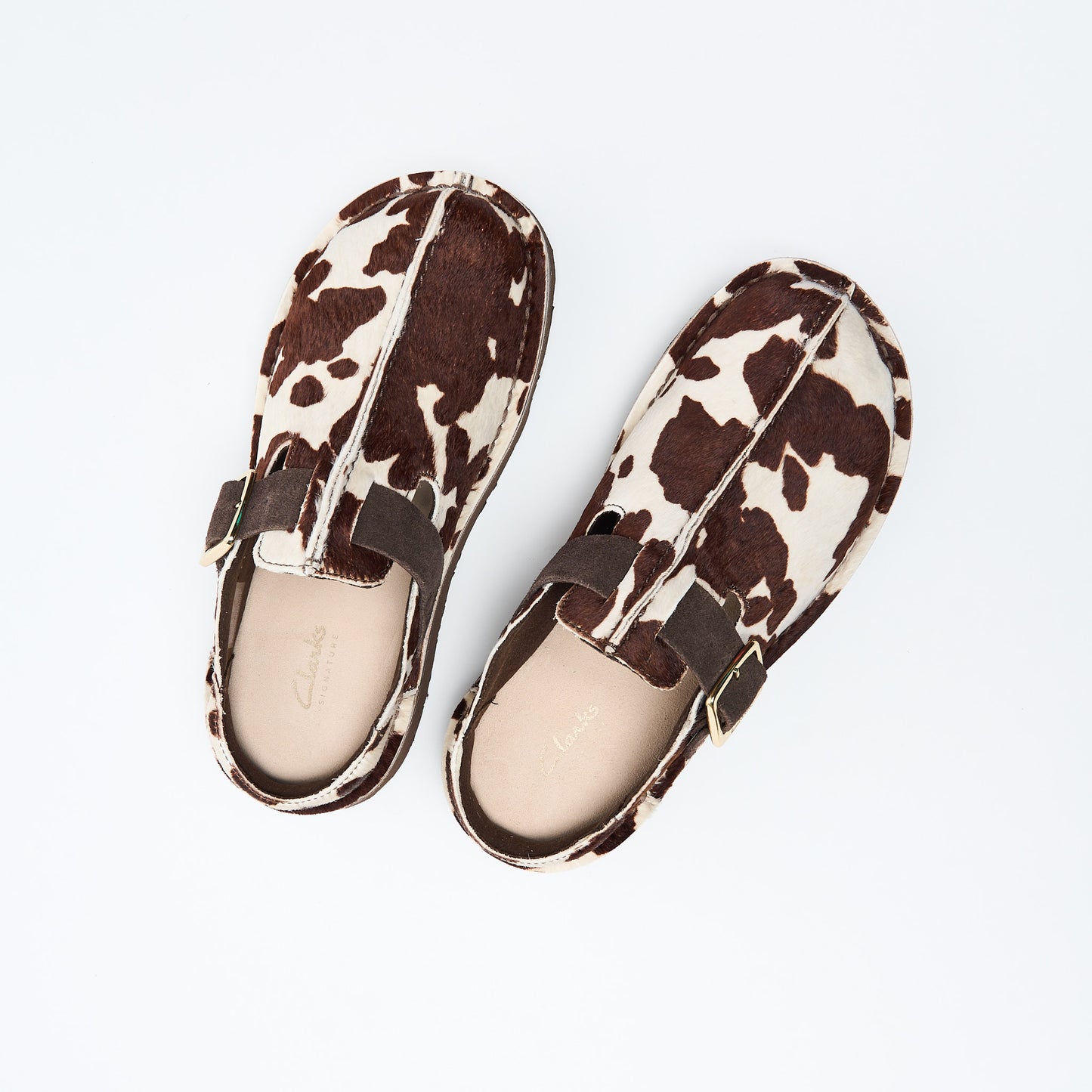 Clarks Originals - Solsbury Mule (Cow Print)