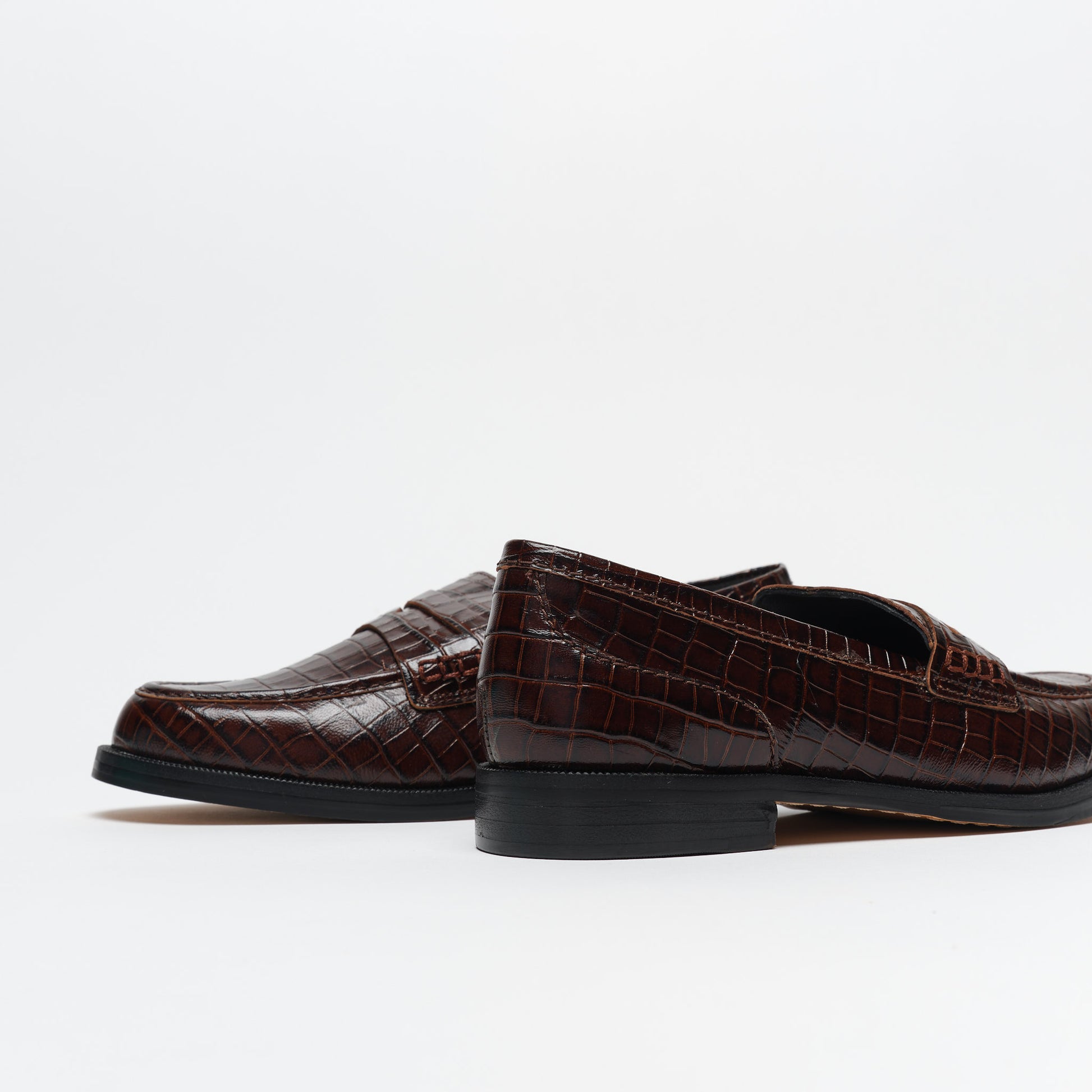 Clarks Straven2 Penny Brown Croc Women