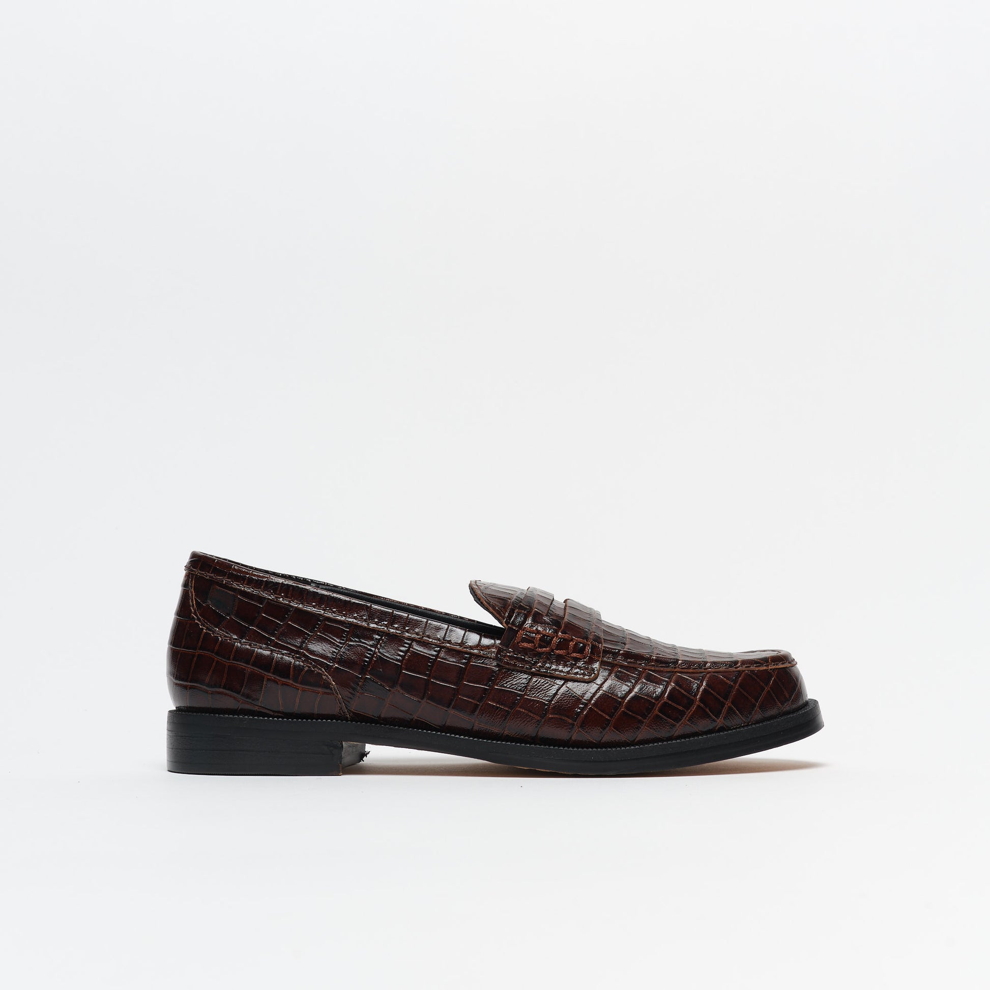 Clarks Straven2 Penny Brown Croc Women
