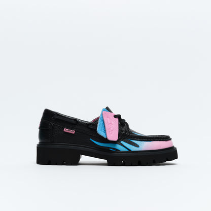 Clarks Originals x Bisous Skateboard - Cleyhill Fire (Black)