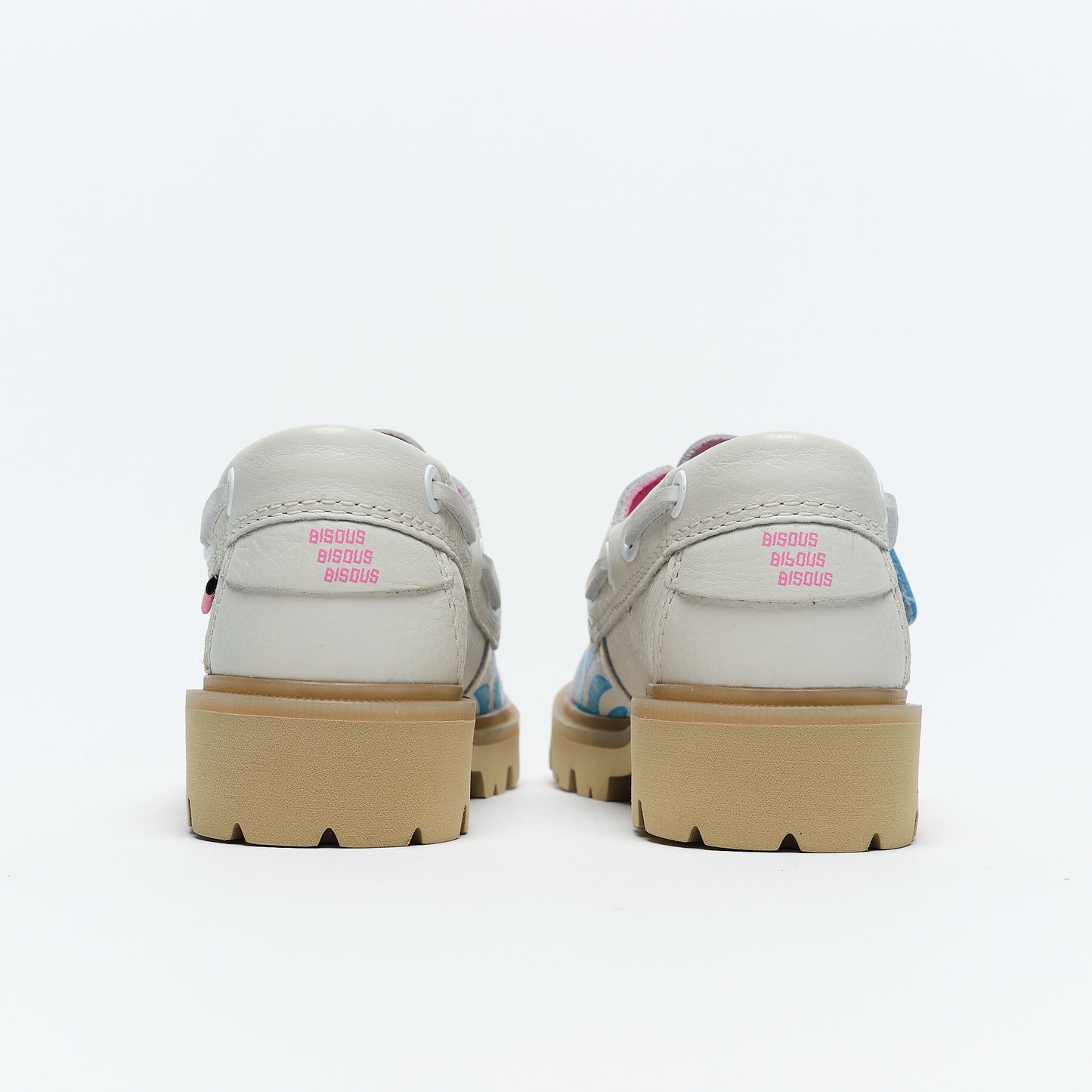 Clarks Originals x Bisous Skateboard - Cleyhill Fire (White)