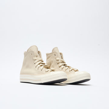  Converse - Chuck 70 Hi Leather (Light Dune/Egret)