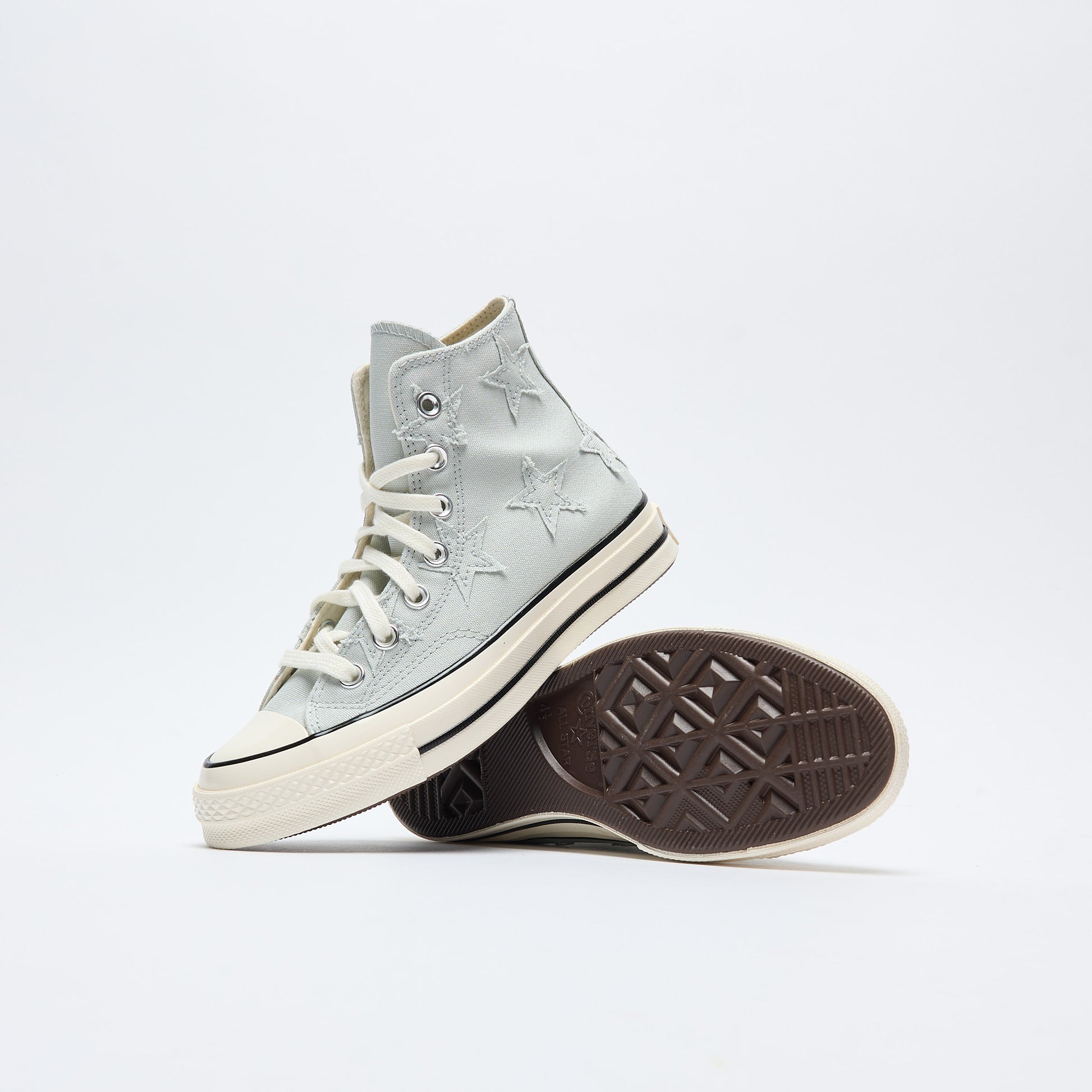 Converse - Chuck 70 Hi Archive Stars (Rainwashed Grey/Egret/Black)
