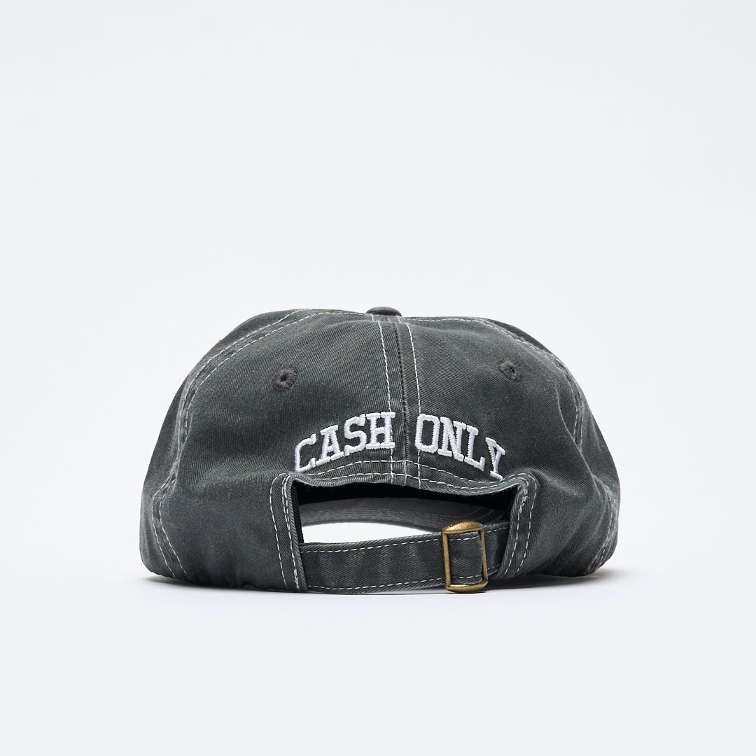 Cash Only - Campus 6 Panel Cap (Black)