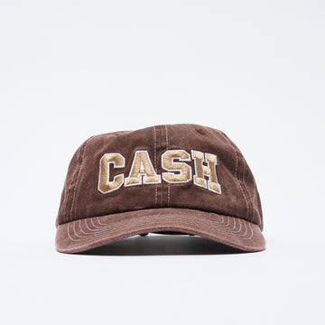 Cash Only - Campus 6 Panel Cap (Brown)