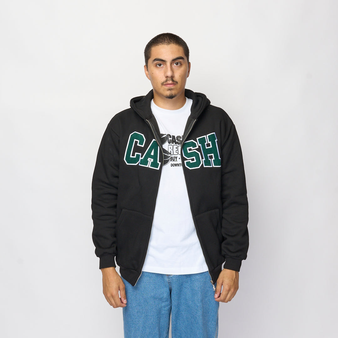 Cash Only - Campus Zip-Thru Hood (Black)