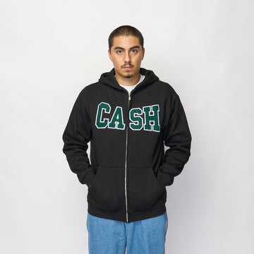 Cash Only - Campus Zip-Thru Hood (Black)