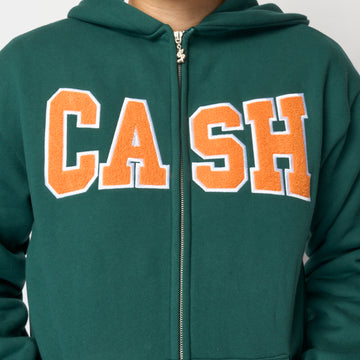 Cash Only - Campus Zip-Thru Hood (Forest)