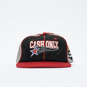 Cash Only - Downtown Snapback Cap (Black/Grey/Burgundy)