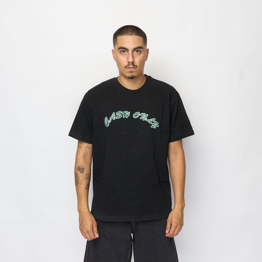 Cash Only - Logo Tee (Black)