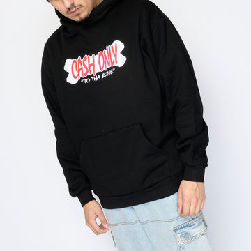 Cash Only - To Tha Bone Pullover Hood (Black)