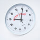 Cash Only - Time is Money Wall Clock