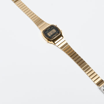 Casio Vintage - Digital Watch LA670WEGA-1EF (Gold/Black)
