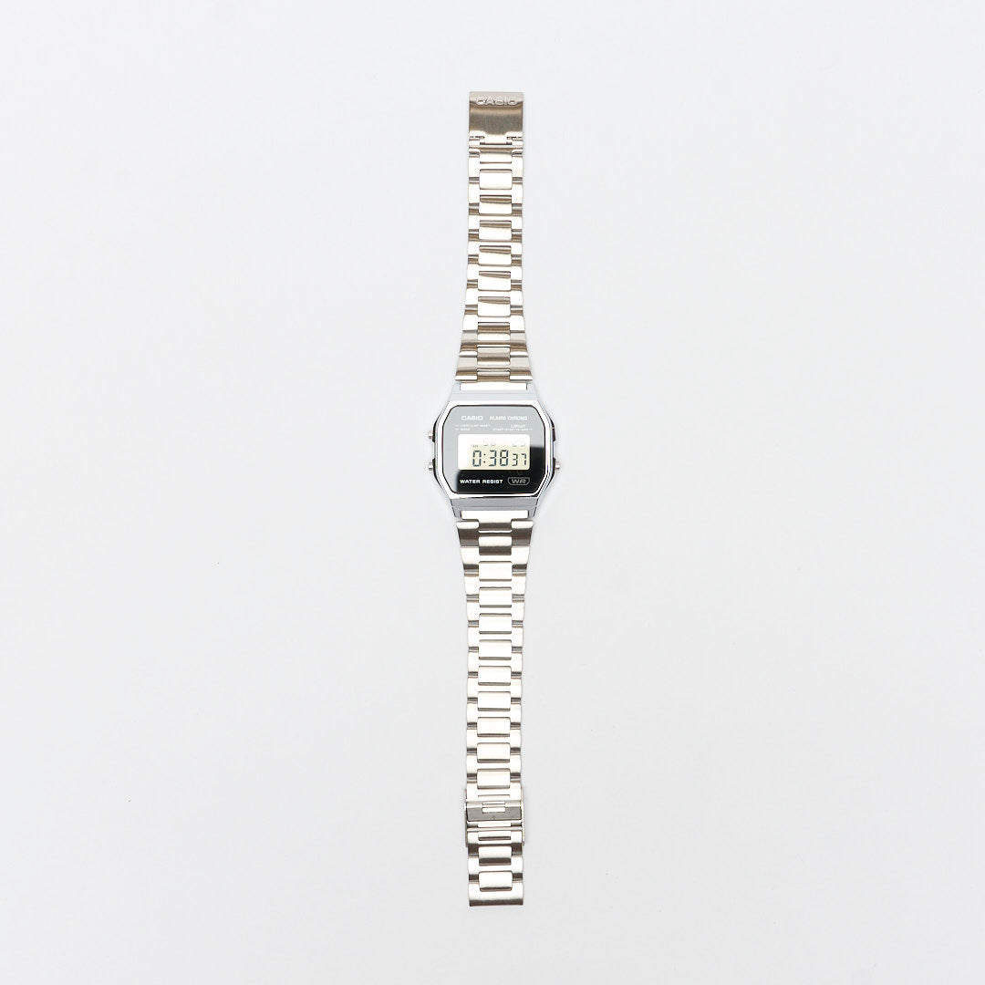 Montre - Casio - Vintage Watch A158WEA-1EF (Silver)