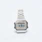 Casio - Vintage Unisex Digital Watch Iconic (Silver/Beige)