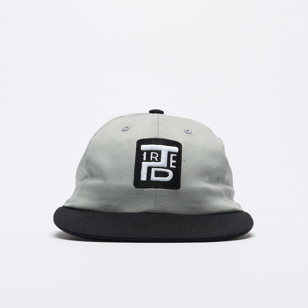 Casquette - Tired Skateboards - Stamp Two Tone 6 Panel Cap (Ash/Black)