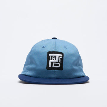 Casquette - Tired Skateboards - Stamp Two Tone 6 Panel Cap (Light Blue/Navy)