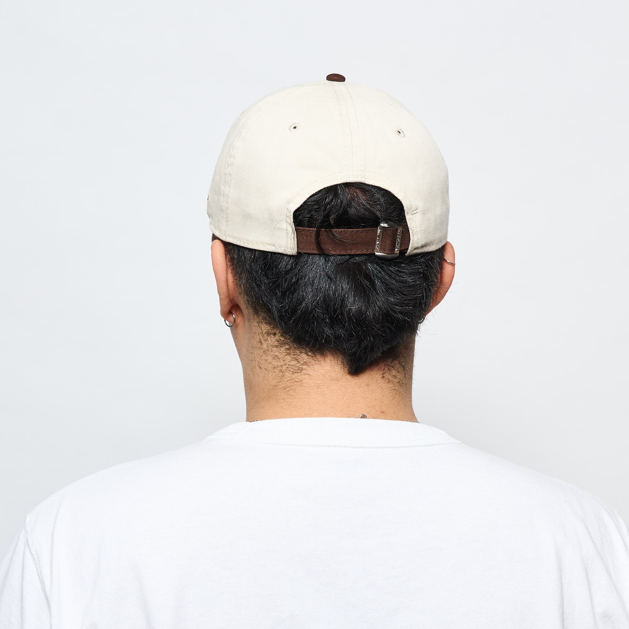 Cap - New Era - Mini Washed Script 9Twenty New York Yankees (White