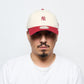Casquette - New Era - Mini Washed Script 9Twenty New York Yankees (White/Red)