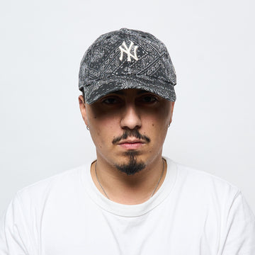 Casquette - New Era - Washed Paisley 9Twenty New York Yankees Cap (Black)