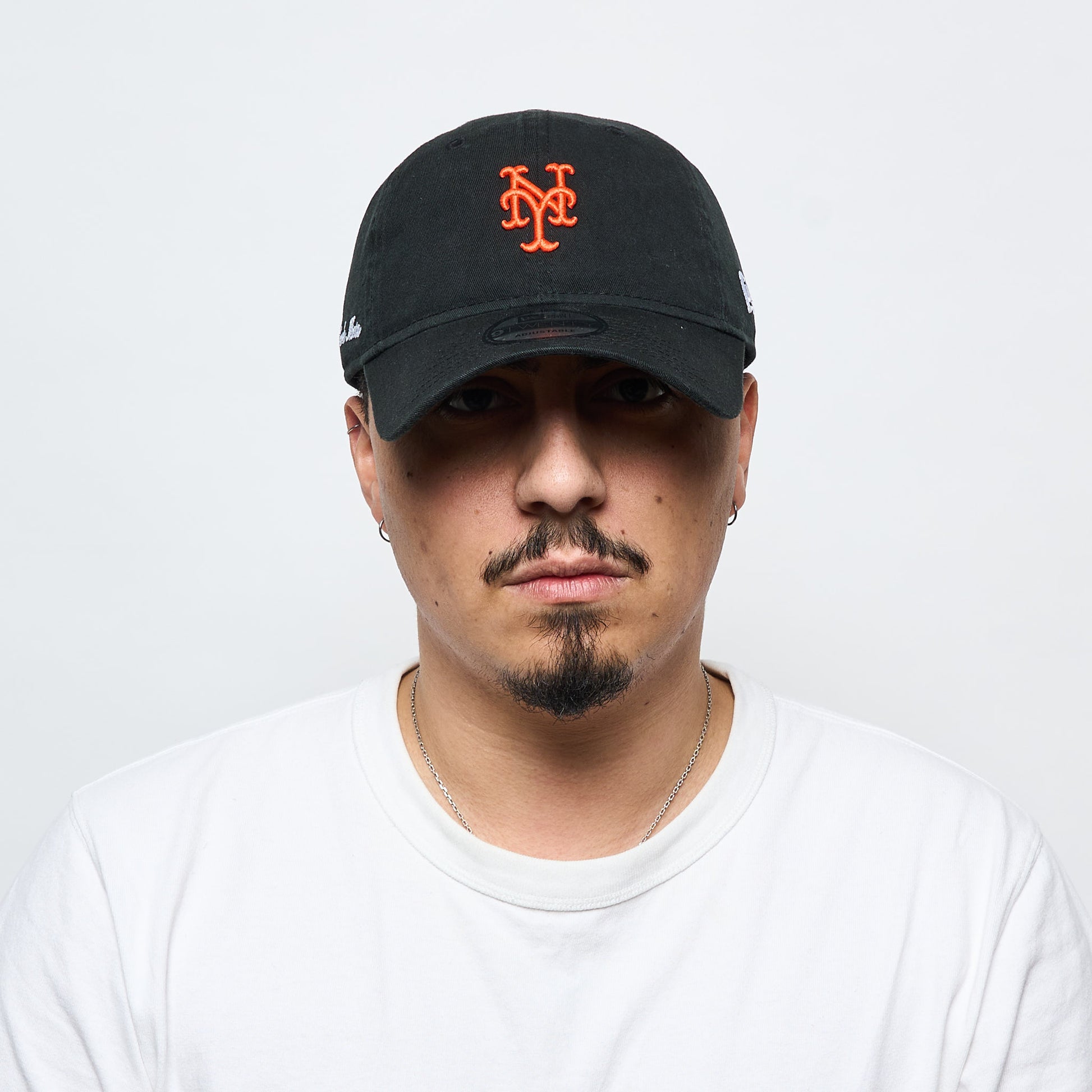 Casquette - New Era - Washed Script 9Twenty New York Mets (Black)