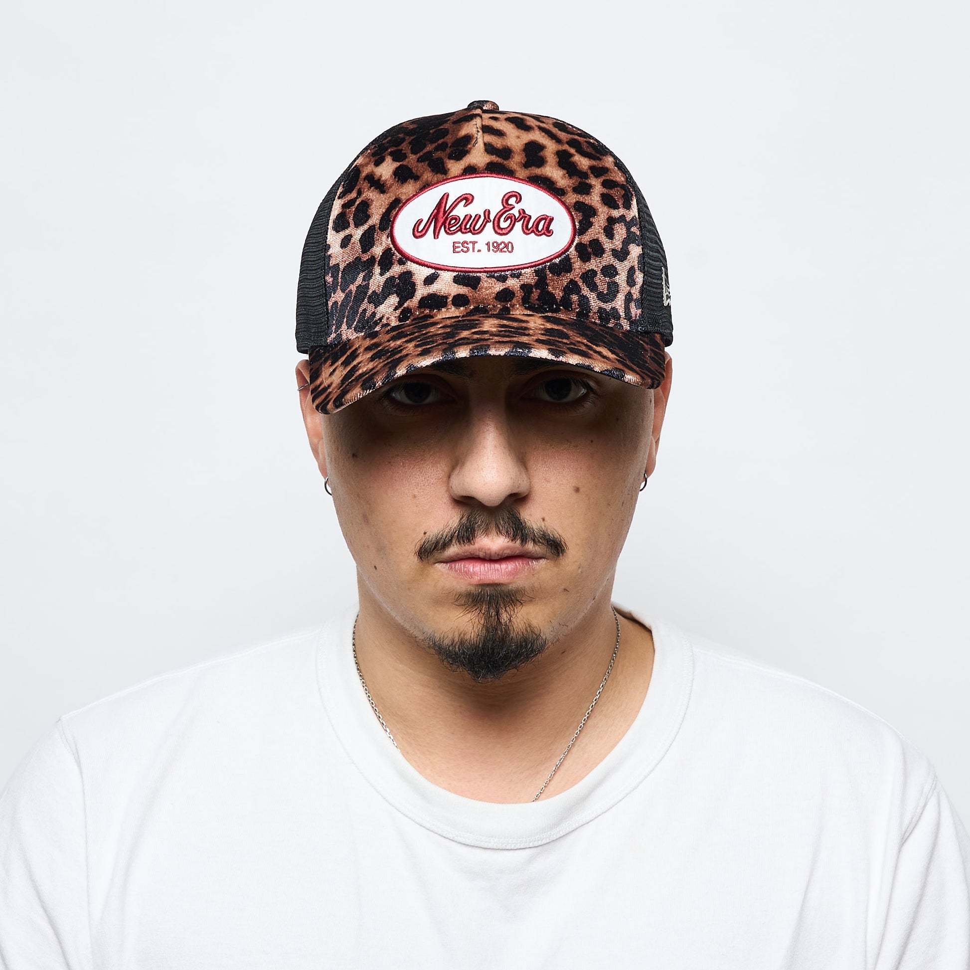 Casquette - New Era - Womens Leopard MC AM Trucker Cap