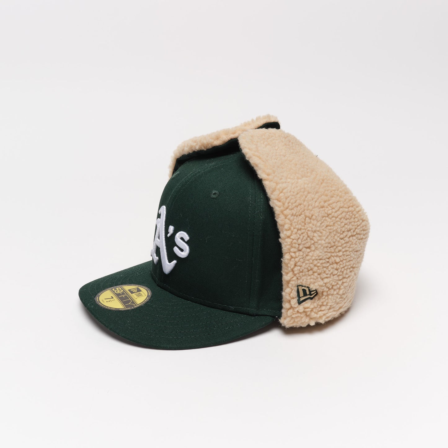 Casquette - New Era 59FIFTY Fitted Dogear Oakland Athletics Woorld Series (Dark Green)
