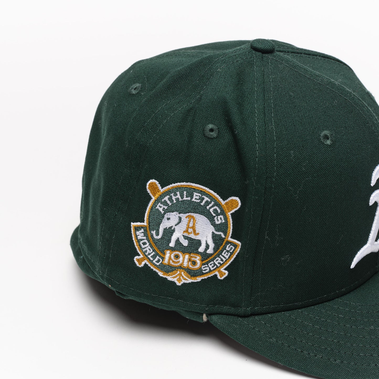 Casquette - New Era 59FIFTY Fitted Dogear Oakland Athletics Woorld Series (Dark Green)