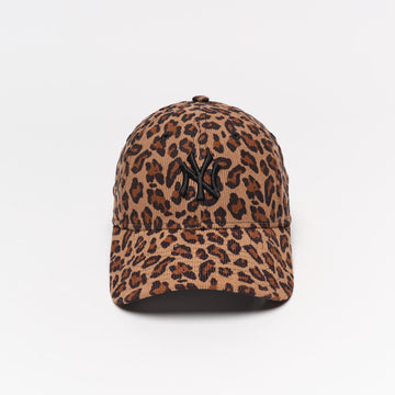 Casquette - New Era Wmns Leopard Cord 9Forty New York Yankees (Brown/Black)