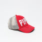 Casquette - Violet Skateboards Piper Trucker Hat Red/White