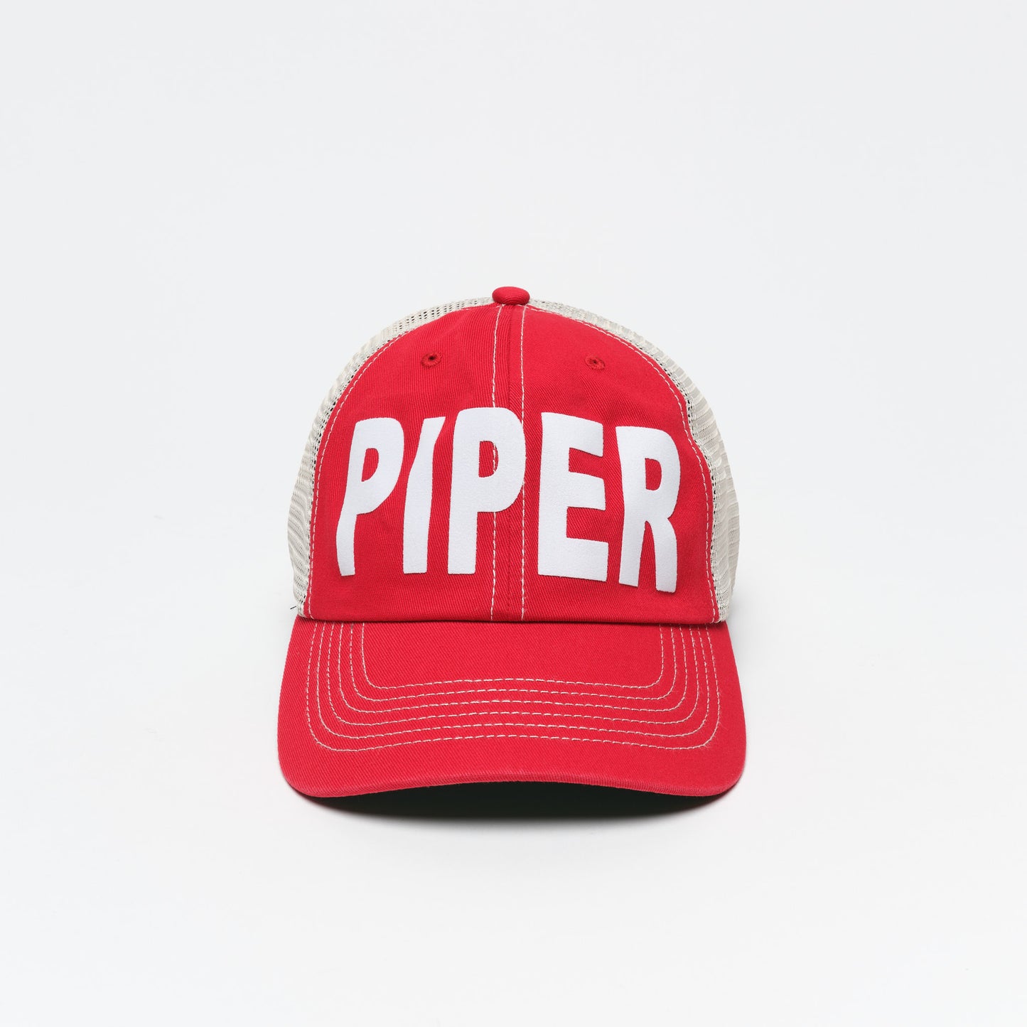 Casquette - Violet Skateboards Piper Trucker Hat Red/White