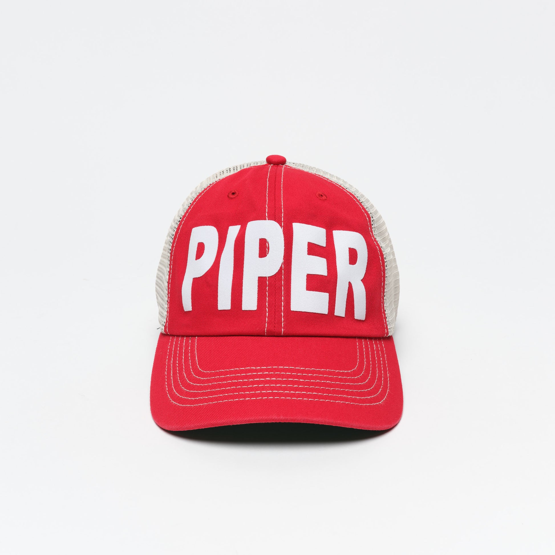 Casquette - Violet Skateboards Piper Trucker Hat Red/White